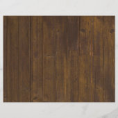 Rustikale Hochzeit nicht gestopft (Rückseite)