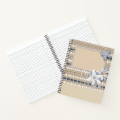 Rustikale Hochzeit Notizblock (Innenseite)