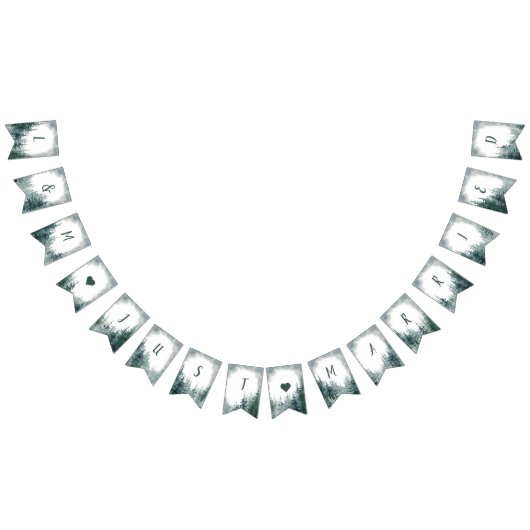 Rustikale Hochzeit nur verheiratet Banner (Alle)