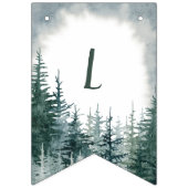 Rustikale Hochzeit nur verheiratet Banner (Erste Fahne)