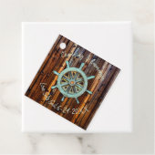 Rustikale Hochzeit oder Verlobung Geschenkanhänger (Beispiel)