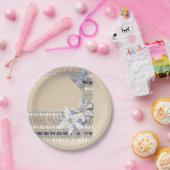 Rustikale Hochzeit Pappteller (Party)