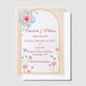 Rustikale Hochzeit Pergament Einladungen (Versetzt)