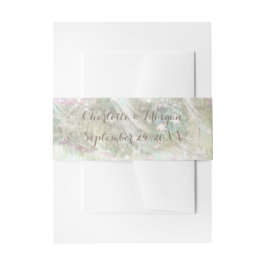 Rustikale Hochzeit Personalisierter Bauchband Einladungsbanderole