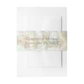 Rustikale Hochzeit Personalisierter Bauchband Einladungsbanderole (Vorderseite Beispiel)