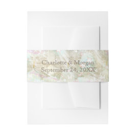 Rustikale Hochzeit Personalisierter Bauchband Einladungsbanderole