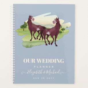 Rustikale Hochzeit Reitsport-Western Planer