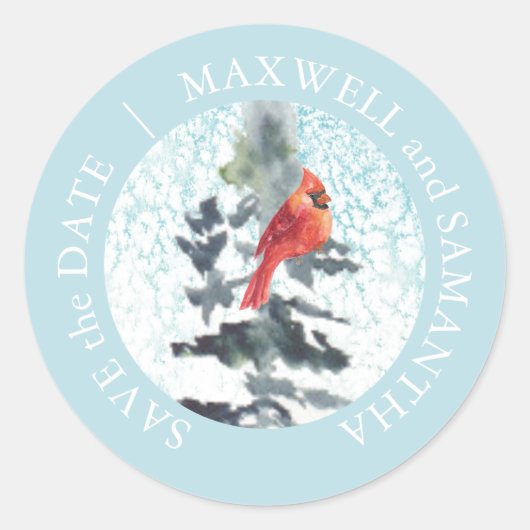 Rustikale Hochzeit Runder Aufkleber (Vorderseite)