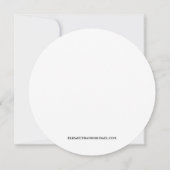 Rustikale Hochzeit Speichern Sie das Datum der Ein Einladung (Rückseite)