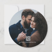 Rustikale Hochzeit Speichern Sie das Datum Foto Ho Einladung (Rückseite)