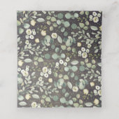 Rustikale Hochzeit | Spezielles Party Platzkarte (Innenseite Aufgefaltet)