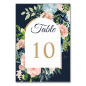 Rustikale Hochzeit Ta Tischnummer (Rückseite)