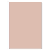 Rustikale Hochzeit Tischnummer (Rückseite)