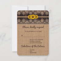 Rustikale Hochzeit von Lace Burlap Wood