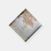 Rustikale Hochzeit von Napkins im Herbst Serviette (Ecke)