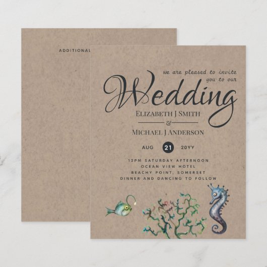 Rustikale Hochzeiten im Seepferd (Vorne/Hinten)