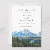 Rustikale Hochzeiten retten das Datum Save The Date (Vorderseite)