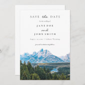 Rustikale Hochzeiten retten das Datum Save The Date (Vorne/Hinten)