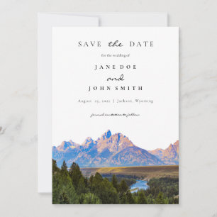 Rustikale Hochzeiten retten das Datum Save The Date