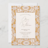 Rustikale Hochzeitseinladungen Einladung (Vorderseite)