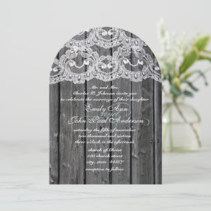 Rustikale Hochzeitseinladungen für die Rustikal Co Einladung