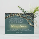 Rustikale Hochzeitseinladungen für die verzauberte Einladung (Stehend Vorderseite)