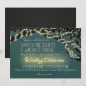 Rustikale Hochzeitseinladungen für die verzauberte Einladung (Vorne/Hinten)