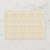 Rustikale Hochzeitsempfehlung für Sonnenblumen Begleitkarte (Rückseite)