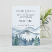 Rustikale Hochzeitsfeier Einladung (Stehend Vorderseite)