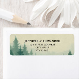 Rustikale Hochzeitsfeier im Aquawald Rücksendeadre