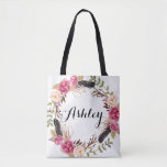 Rustikale Hochzeitsfeier  Tasche<br><div class="desc">Rustikale Hochzeitsfeier Bridesmaid Geschenk Boho Wedding Party Tote Bag</div>