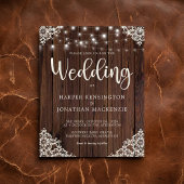 Rustikale Hochzeitshilfen aus Holz