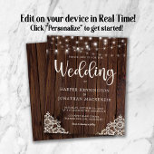 Rustikale Hochzeitshilfen aus Holz