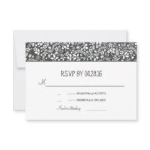 Rustikale Hochzeitskarten mit floralen RSVP
