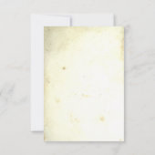 Rustikale Hochzeitskarten RSVP Karte (Rückseite)