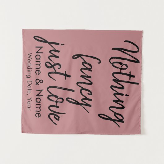 Rustikale Hochzeitskulisse für Dekorationen von Em Wandteppich (Vorderseite (Horizontal))