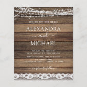 Rustikale Hochzeitsstimmung im Bauernhof (Vorderseite)