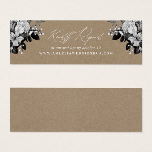 Rustikale Hochzeitsszeitswebsite der Industrie (Vorne & Hinten)