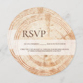 Rustikale Hochzeitsszeitswebsite QR-Code Feiertagskarte (Vorne/Hinten)