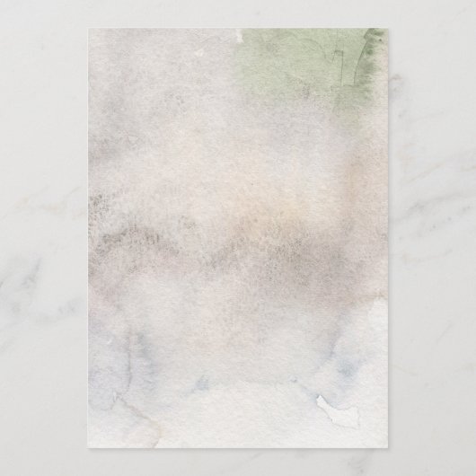 Rustikale Hochzeitstagung Programm (Rückseite)