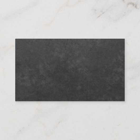 Rustikale Hochzeitswebsite UAWG Visitenkarte (Rückseite)