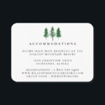 Rustikale Hochzeitswohnungen im Wasserfarbenwald Begleitkarte<br><div class="desc">Rustikale Aquarellwald-Bäume mit trendigem smaragdgrünen Rücken,  Hochzeitskarten. Texten anpassen,  Stil,  Farbe und Größe des Schriftartes anpassen. Entworfen,  um unsere Rustikale Aquarellwaldkollektion zu ergänzen.</div>