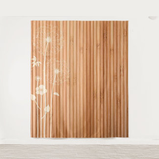 RUSTIKALE HOLZ-Foto-Hintergrundtapete Wandteppich
