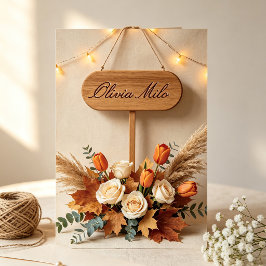 Rustikale Holz-Hochzeitseinladung für die Hochzeit Einladung