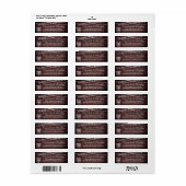 Rustikale Holz String Lights Mason Jar Rücksendead (Vorne)