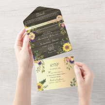 Rustikale Holzblumenhochzeit