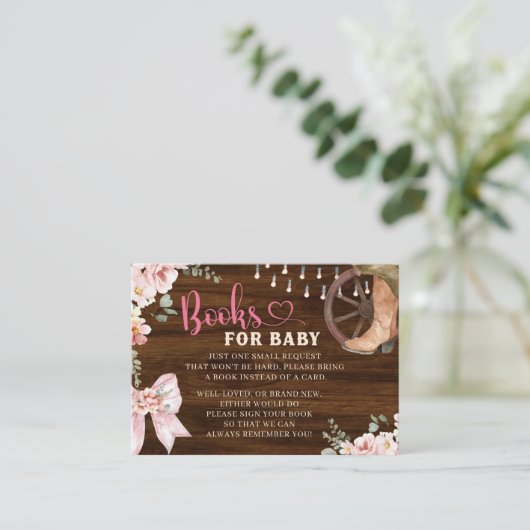 Rustikale Holzblütenstiefel oder männliche Geschle Begleitkarte (Stehend Vorderseite)