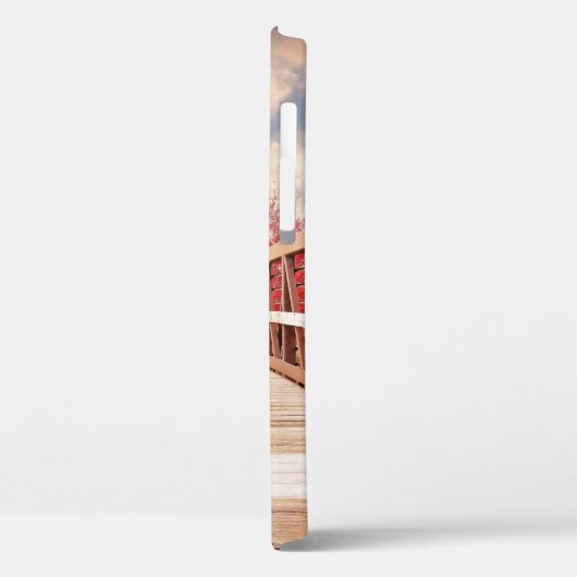 Rustikale Holzbrücke im Country Case-Mate iPho Case-Mate iPhone Hülle (Rückseite / Links)