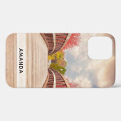 Rustikale Holzbrücke im Country Case-Mate iPho iPhone Hülle (Rückseite (Horizontal))