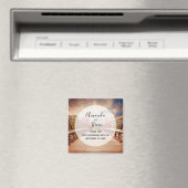 Rustikale Holzbrücke im Hochzeitsmagazin Magnet (In Situ (Geschirrspüler))